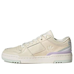 Кроссовки оригиналы форум люкс низкие Adidas, бежевый gx4519 | cream/white/purple