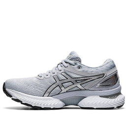 Кроссовки гель нимбус 22 платина Asics, серебряный 1012a664-020 | silver/gray