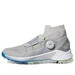 Кроссовки zg 21 motion boa mid Adidas, серый fz2189 | grey two / pulse yellow / focus blue