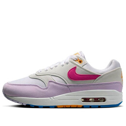 Кроссовки air max 1 Nike, белый hf5071-100 | white/alchemy pink/photo blue/sundial/lilac bloom