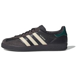 Кроссовки Adidas GAZELLE INDOOR Skateboarding Shoes Unisex Low-top N Brown/ERTIN/C Green, коричневый ih0374 | n brown/ertin/c green