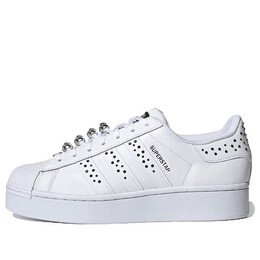 Кроссовки swarovski x superstar bold Adidas, белый fx7456 | white