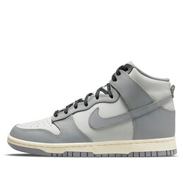 Кроссовки данк высокие Nike, серый dd1869-001 | gray/white