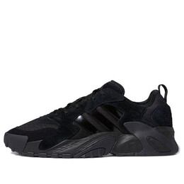 Кроссовки оригинальные стритбол низкие Adidas, черный fw1218 | black