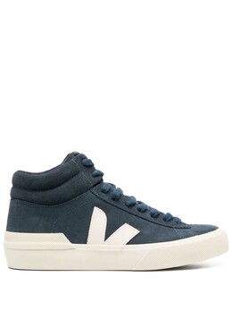 Высокие кеды с нашивкой-логотипом Veja, синий tr0302961 | синий
