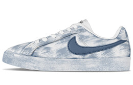 Кроссовки Nike Court Royale Skateboarding Shoes Unisex Low-top Gray, синий bq4222-103(teamy-男女款水洗牛仔灰蓝) | steel blue