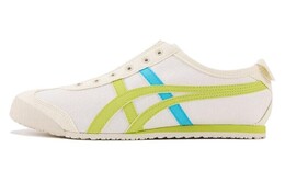 Кроссовки Onitsuka Tiger Mexico 66 Slip On Cream/Neon Lime, зеленый 1183a360-124 | beige/green