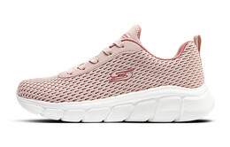 Кроссовки Skechers BOBS B FLEX Lifestyle Shoes Women's Low-top Pink, розовый 117329-blsh | nude pink