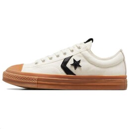 Кроссовки Converse Star Player 76 Skateboarding Shoes Unisex Low-top Beige/Yellow, черный a09895c | egret / gums / black