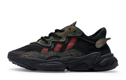 Кроссовки Adidas Chunky Sneakers Unisex Low-top Green/Red/Black, черный/зеленый/красный ee6999(team80-男女同款战地预警s-box) | black/green/red