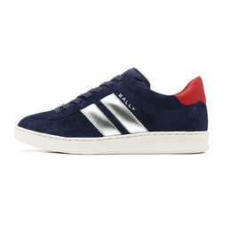 Кроссовки Bally Suede Sneakers, цвет Navy 6309011 | navy