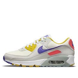 Кроссовки air max 90 Nike, белый da8726-100 | creamwhite/yellow/purple/pink