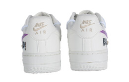 Кроссовки Nike Air Force 1 Skateboarding Shoes Women's Low-top White/gold, белый fv3654-111(team10-惊魂夜) | white