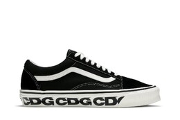 Кроссовки Comme des Garçons x OG Old Skool LX Vans, черный vn0a4p3x60e | black/white