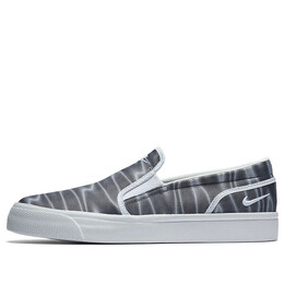 Кроссовки Court Legacy Slip On Nike, серый 724769-110 | grey/white