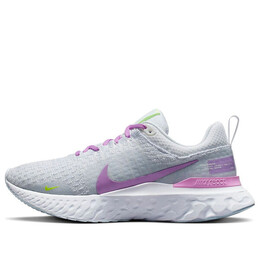 Кроссовки react infinity run flyknit 3 Nike, серый dz3016-100 | gray