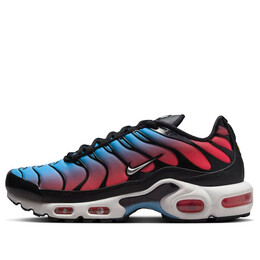 Кроссовки air max plus Nike, черный hf5386-001 | black/university blue/light crimson/metallic silver