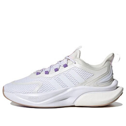Кроссовки alphabounce Adidas, белый hp6150 | white/purple