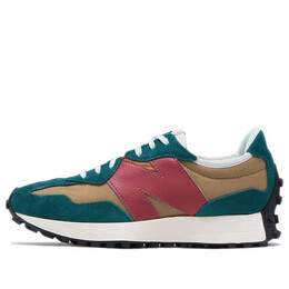 Кроссовки 327 New Balance, коричневый ws327wn1 | brown/green