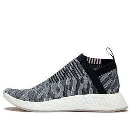 Кроссовки nmd_cs2 primeknit Adidas, черный by9312 | core black/grey/glitch