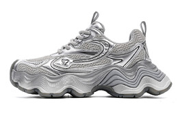 Кроссовки Eblan Chunky Sneakers Unisex Low-top, серебряный eb641533d52 | silver