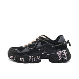 Кроссовки Fila Cat Claw Lifestyle Shoes Unisex Low-top Pink, черный/розовый 1jm01248_001(team271-野) | black/pink