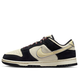 Кроссовки данки низкие lx Nike, черный dv3054-001 | black/team gold/coconut milk