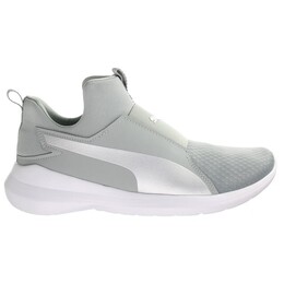 Серебряные женские кроссовки Rebel Mid Quarry Puma, серебряный 3834430 | silber