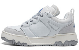 Кроссовки Kappa Skateboarding Shoes Unisex Low-top White, белый k0dy5cc04cj-012 | korean white/ivory white