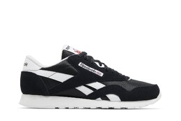 Кроссовки Classic Nylon 2023 Reebok, черный gy7231 | core black/footwear white/footwear white