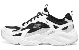 Кроссовки Skechers Chunky Sneakers Women's Low-top White/Black, белый 896270-wbk | white