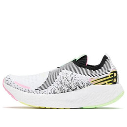 Кроссовки свежие пена x 1080 без шнурков New Balance, белый w1080slm | white/black/gray
