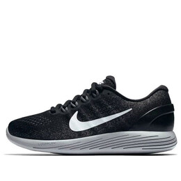 Кроссовки lunarglide 9 Nike, черный 904716-001 | black/white-dark grey-wolf grey