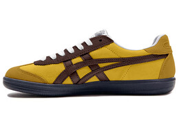 Кроссовки Onitsuka Tiger Tokuten Skateboarding Shoes Unisex Low-top Brown, желтый 1183a907-021(teamy-女款美式橄榄球黄棕) | yellow