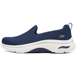 Кроссовки Skechers WOMEN"S GO WALK Lifestyle Shoes Women's Low-top Blue/white, синий 125313-nvw | blue with white lettering