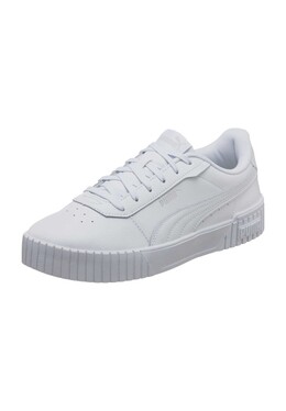 Женские кожаные амортизирующие кроссовки Carina 2.0 Puma, цвет Puma White Puma 4065449411738 | puma white puma