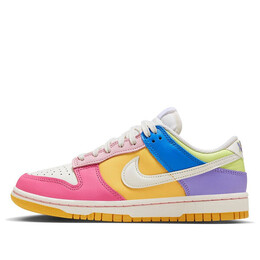 Кроссовки данк лоу Nike, белый fd9923-111 | white/pink/yellow