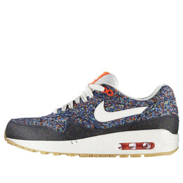 Кроссовки air max 1 Nike, синий 528712-400 | blue/red/yellow