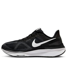 Кроссовки Air Zoom Structure 25 Nike, черный dj7884-001 | black/dark smoke grey/white