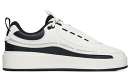 Кроссовки Anta Life Collection Skateboard Shoes Women's Low-Top Ivory White Black/Microchip Gray 922228033-2