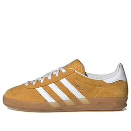 Кроссовки газель для помещений Adidas, желтый hq8716 | yellow/white