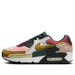 Кроссовки air max 90 Nike, черный fb8455-001 | black/bronzine/red stardust/cedar