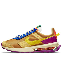 Кроссовки air max pre day Nike, желтый do6716-700 | yellow/brown/purple