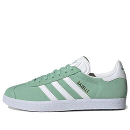 Кроссовки газель Adidas, зеленый hq4410 | pulse mint / cloud white / gold metallic