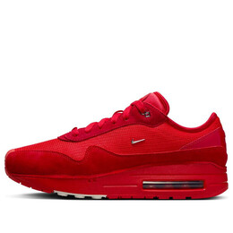 Кроссовки jacquemus air max 1 86 x x Nike, красный hm6690-600 | mystic red/metallic silver
