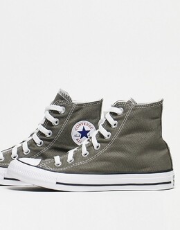 Темно-серые кроссовки Converse Chuck Taylor All Star Hi 125048616 | grey