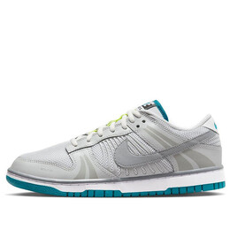 Кроссовки данк лоу Nike, серый fj5473-099 | grey/teal-volt