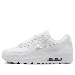 Кроссовки air max 90 Nike, белый fv0949-100 | white/metallic silver-blue joy