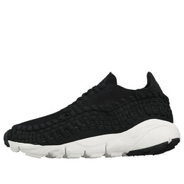 Кроссовки воздушные footscape плетеные Nike, черный 917698-001 | black/sail