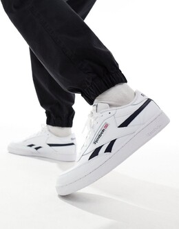 Reebok - Club C Revenge - Бело-темно-синие кроссовки 134224364 | bianco